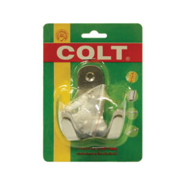 ขอแขวนเสื้อสแตนเลส COLT #PH-107 ขอคู่  (2อัน/แผง)