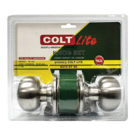 ลูกบิดประตู COLT LITE #K579 SS (ฝาเล็ก) รุ่นแผง