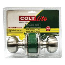 ลูกบิดประตู COLT LITE #K5791 SS (ฝาใหญ่) รุ่นแผง