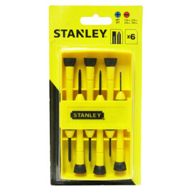 ไขควงซ่อมนาฬิกา 6 ชิ้น/ชุด #STMT66052-8 STANLEY