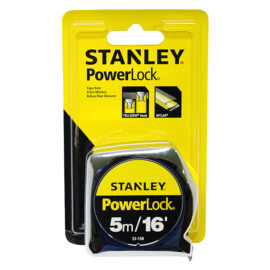 ตลับเมตรเพาเวอร์ล็อค 5M.x19MM. #33-158 STANLEY