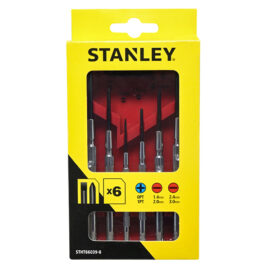 ไขควงซ่อมนาฬิกา 6 ชิ้น/ชุด #STHT66039-8 STANLEY