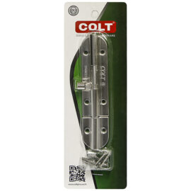 กลอนสแตนเลส COLT #004 4″ SS (1อัน/แผง)