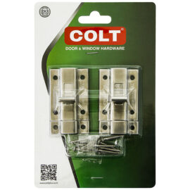 กลอนห้องน้ำ COLT #500 SS (2อัน/แผง)