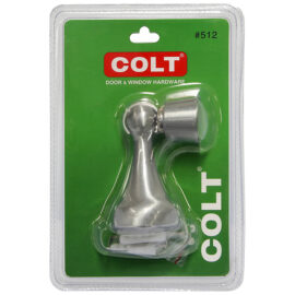 กันชนประตูแม่เหล็กแบบโดม COLT #512 4″ SN (1อัน/แผง)