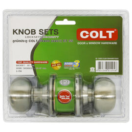 ลูกบิดประตู COLT #4400 (4407) SS (ฝาเล็ก) รุ่นแผง