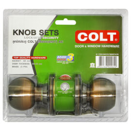 ลูกบิดประตู COLT #8800 (8807) AC (ฝาเล็ก) รุ่นแผง