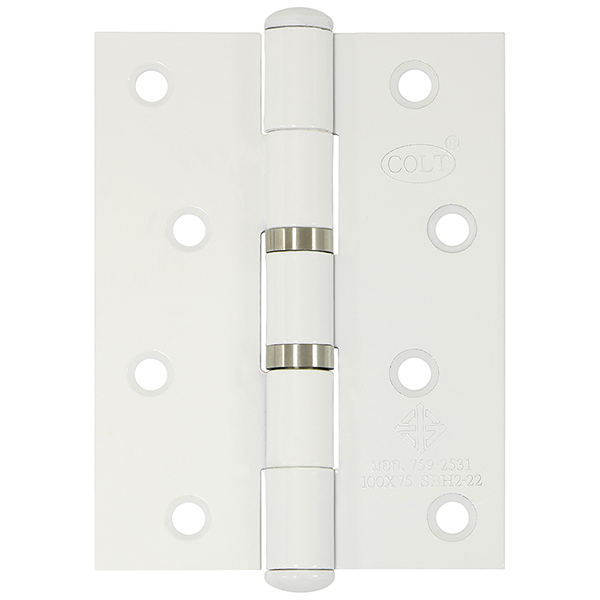 บานพับ COLT #04 4X3 แหวนสแตนเลส สีขาว-CC