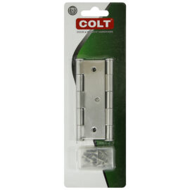 บานพับสแตนเลส COLT #32 3-1/2″X2-1/4″ SS304 (2อัน/แผง)