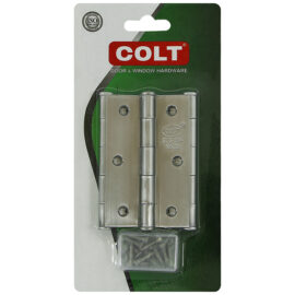 บานพับสแตนเลส COLT #32 3-1/2″X2-1/4″ SS304 (3อัน/แผง)