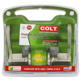 ก้านบิดประตูระบบลูกบิด COLT #RZ 7407(S) US15 รุ่นแผง