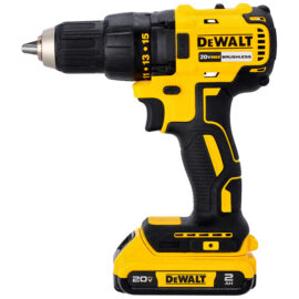 สว่านไร้สาย ไร้แปรงถ่าน 20V Max 2.0Ah รุ่น DCD7771D2A-B1 DEWALT พร้อมชุดดอกสว่าน 109 ชิ้น