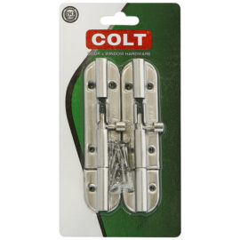 กลอนสแตนเลส COLT #400 4″ SS (2อัน/แผง)