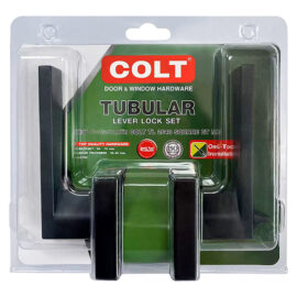 ก้านบิดประตูระบบลูกบิด COLT #TL2648 ET MB Square