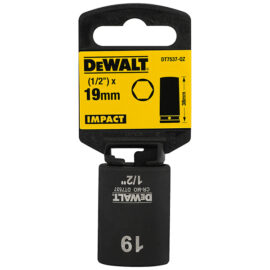 ลูกบ๊อกซ์ 1/2″ 19 มม. รุ่น DT7537-QZ DEWALT