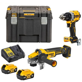 ชุดSet DCD805+DCG409 รุ่น DCK2216P2T-B1 DEWALT แบตเตอรี่ 5Ah 2 ก้อน