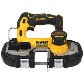 เลื่อยสายพานมือเดียวไร้สายไร้แปรงถ่าน 18V(20V MAX) รุ่น DCS377NT-XJ DEWALT พร้อมกล่อง TSTAK (เครื่องเปล่า)